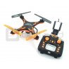 Drohne Quadrocopter OverMax X-Bee Drohne 3.1 plus Wi-Fi 2,4 GHz mit FPV-Kamera schwarz und orange - 34 cm + 2 zusätzliche - zdjęcie 2