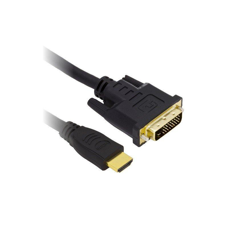 HDMI - DVI-D-Kabel - 1,8 m lang