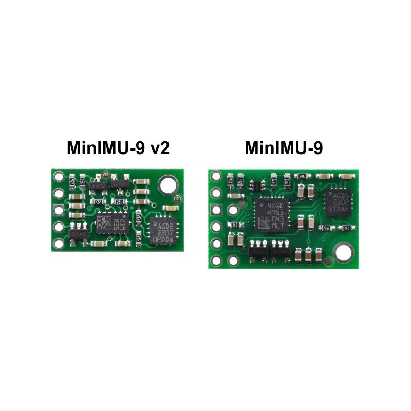 MinIMU-9-Modul - Beschleunigungsmesser, Gyroskop und Magnetometer