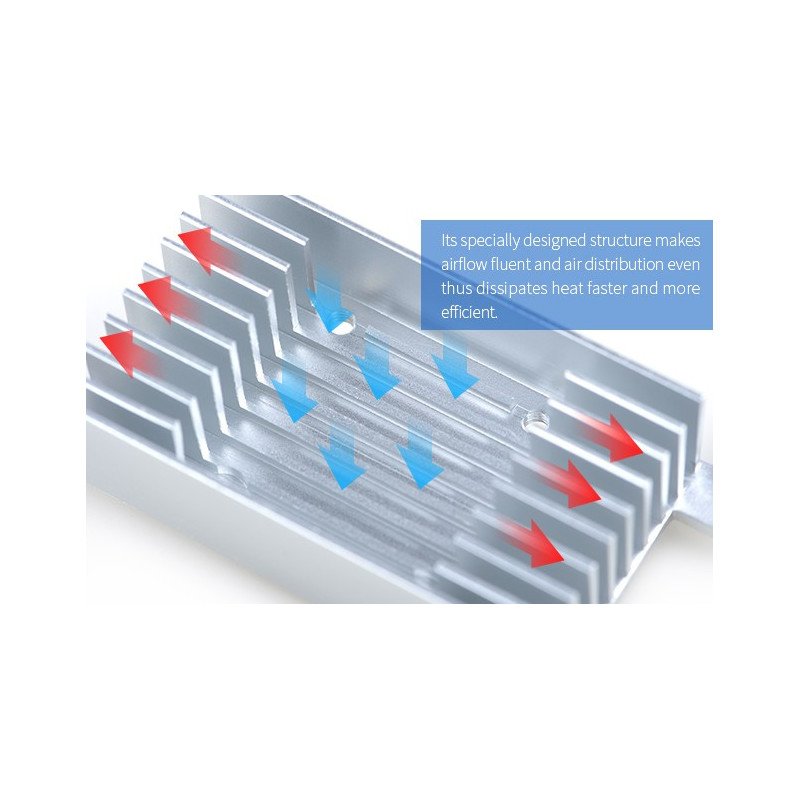 Kühlkörper mit Lüfter für NanoPi M3