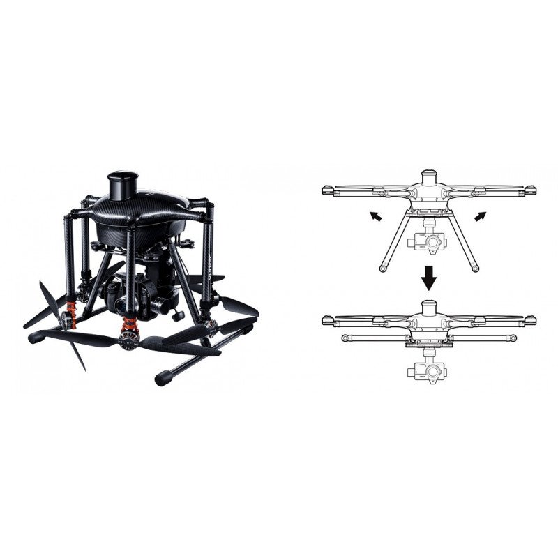 Yuneec Tornado H920 FPV Hexacopter Drohne + GB603 Gimbal für GH4 Kameras