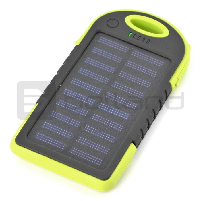 Mobiler Akku PowerBank Esperanza Solar Sun EMP109KG 5200mAh - grün