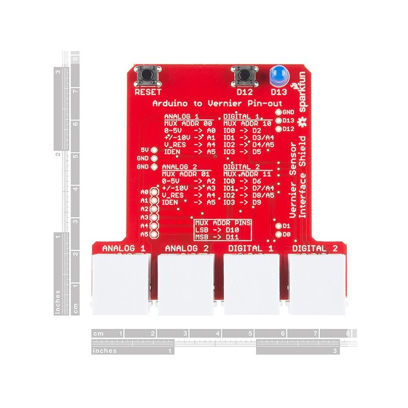 SparkFun Vernier Interface Shield - Schild für Arduino