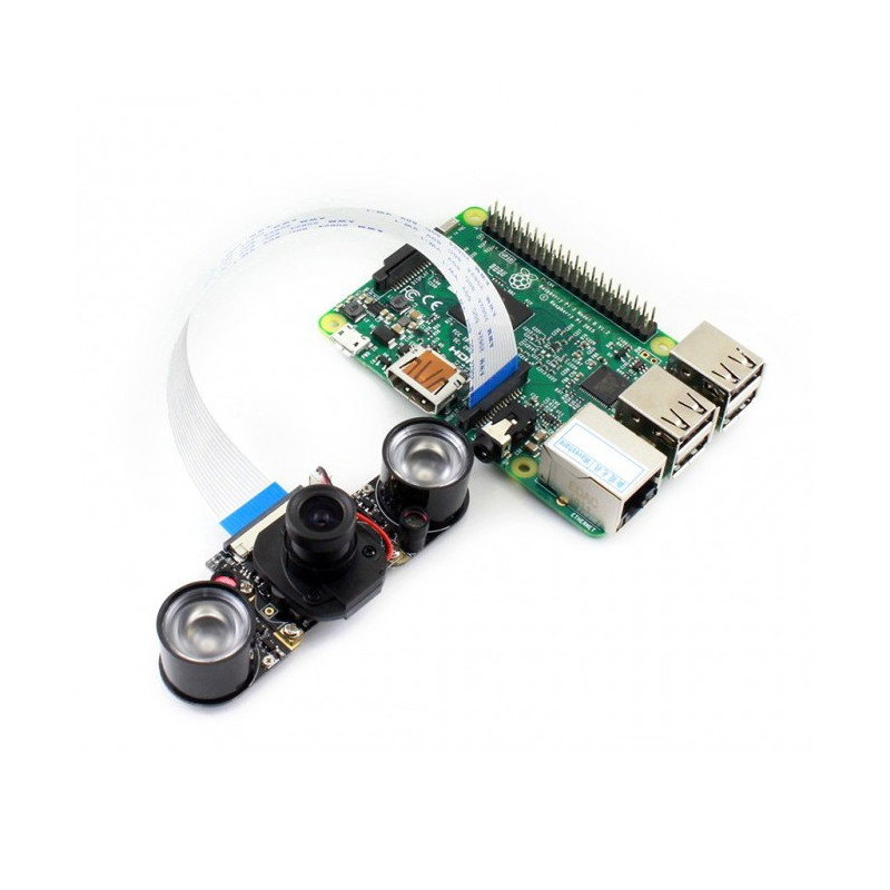 Camera HD Night Vision IR-CUT - IR-Kamera für Raspberry Pi + IR-Module