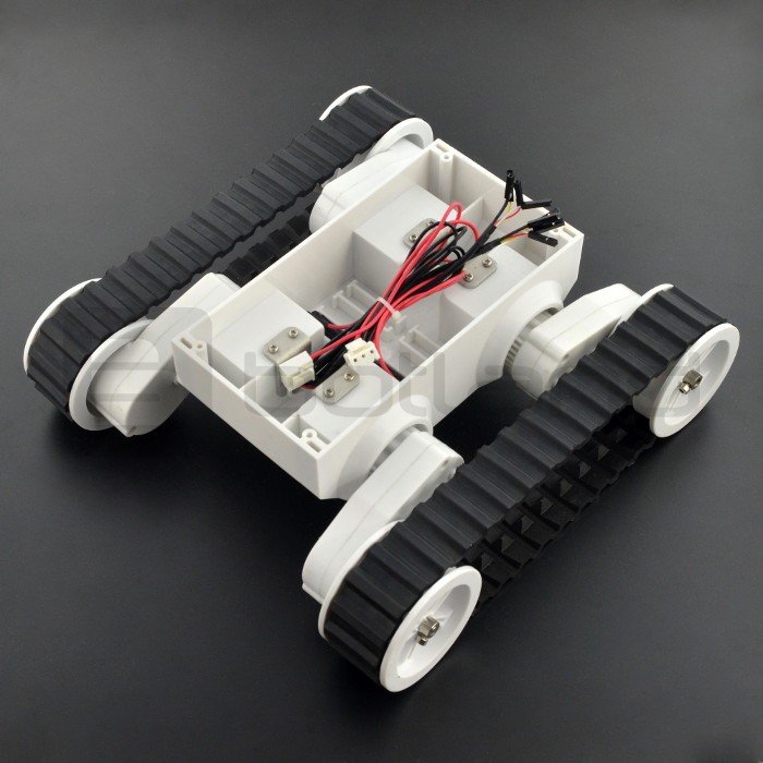 Rover ROV5-2 - Raupenfahrwerk mit Gleichstromantrieb und Encodern
