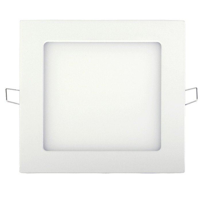 LED ART SLIM Panel für Einbau quadratisch 8,5cm, 3W, 210lm, AC80-265V, 3000K - warmweiß