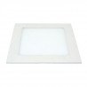 LED ART SLIM Panel für Einbau quadratisch 8,5cm, 3W, 210lm, AC80-265V, 3000K - warmweiß - zdjęcie 3