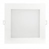 LED ART SLIM Panel für Einbau quadratisch 22cm, 18W, 1260lm, AC80-265V, 3000K - warmweiß - zdjęcie 1