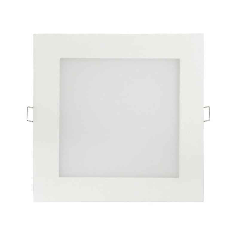 LED ART Panel für Einbau quadratisch 18cm, 16W, 1000lm, AC80-265V, 3000K - warmweiß