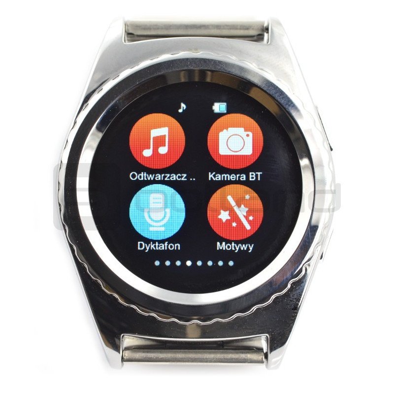 SmartWatch NO.1 G4 Silber - Smartwatch