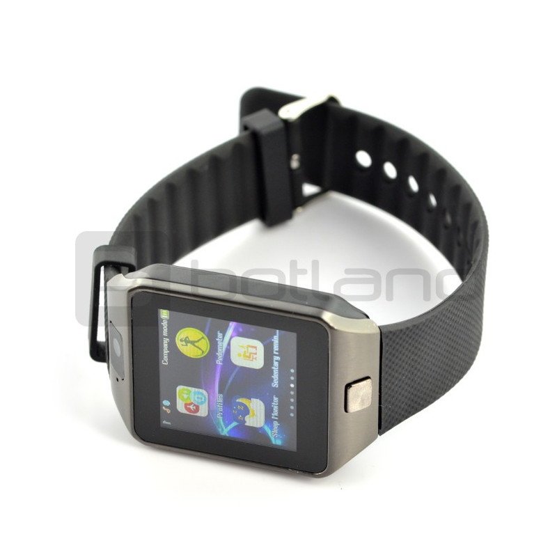 SmartWatch DZ09 SIM schwarz - Smartwatch mit Telefonfunktion