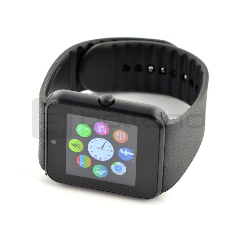 SmartWatch GT08 NFC SIM schwarz - Smartwatch mit Telefonfunktion