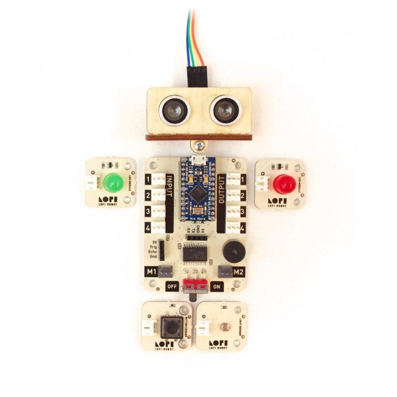 Lofi Robot - Roboterbausatz - Edubox-Version