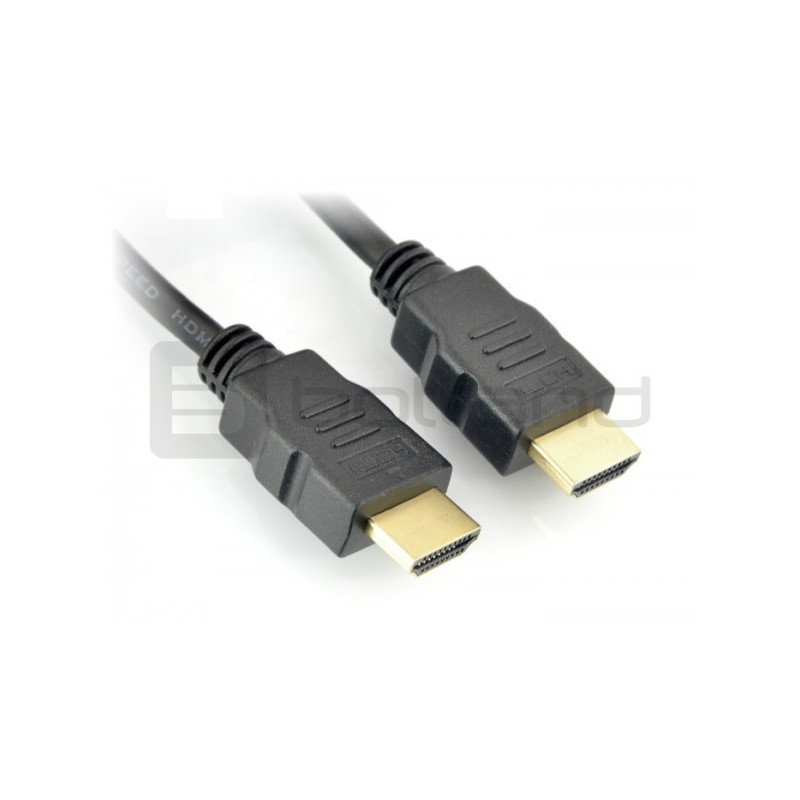 HDMI-Kabel Klasse 1.4 – schwarz, 35 cm lang