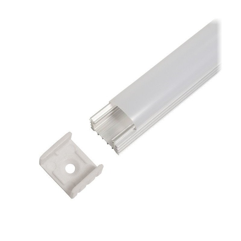 ALU A1 Aluminiumprofil für LED-Streifen - 2m