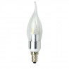 LED ART Birne, transparente Kerze, E14, 4,5W, 320lm, warme Farbe - zdjęcie 1