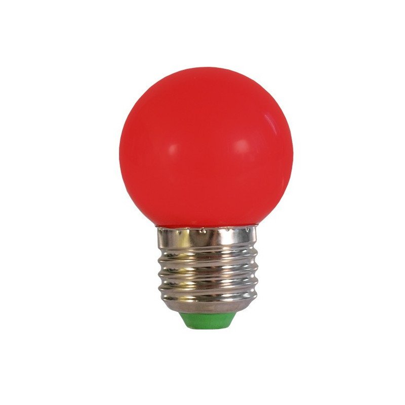 LED ART Leuchtmittel E27, 0,5 W, 30 lm, rot