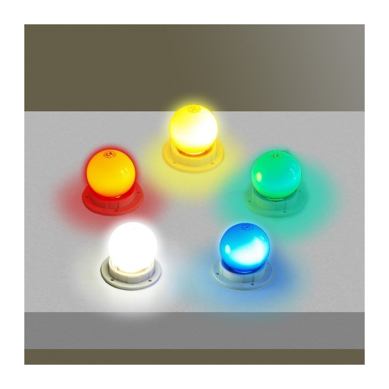 LED ART Birne E27, 0,5W, 30lm, gelb