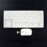 Mini Keyboard K800C kabelloses Set - Tastatur + Maus - weiß - zdjęcie 1