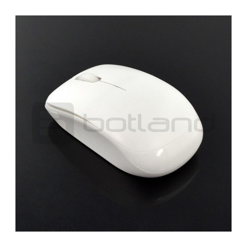 Mini Keyboard K800C kabelloses Set - Tastatur + Maus - weiß