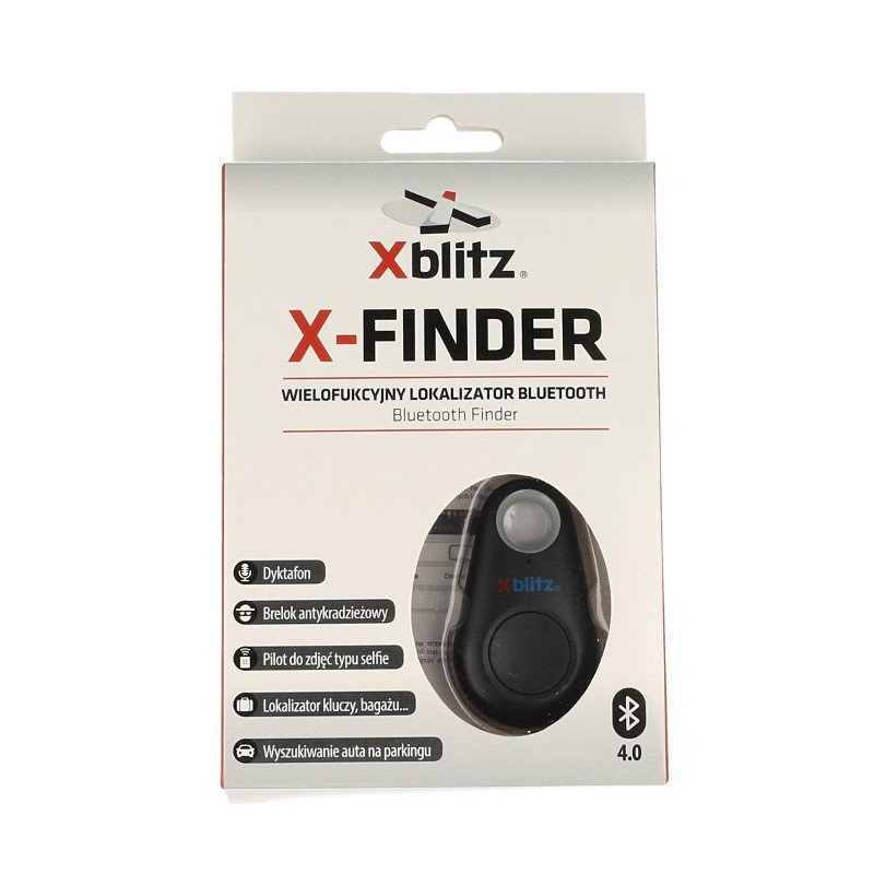 Xblitz X-Finder - Bluetooth 4.0 Schlüsselfinder - schwarz