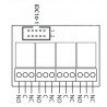 Relaisplatine 10A x 4 für GSM / LAN-Controller - 5V - zdjęcie 4