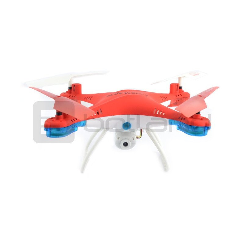 OverMax X-Bee Drone 3.1 Plus 2,4 GHz Quadrocopter-Drohne mit Kamera - Rot - 34 cm + 2 zusätzliche Batterien