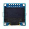 OLED-Display, blaue Grafik, 0,96 '' 128x64px SPI / I2C - kompatibel mit Arduino - zdjęcie 2