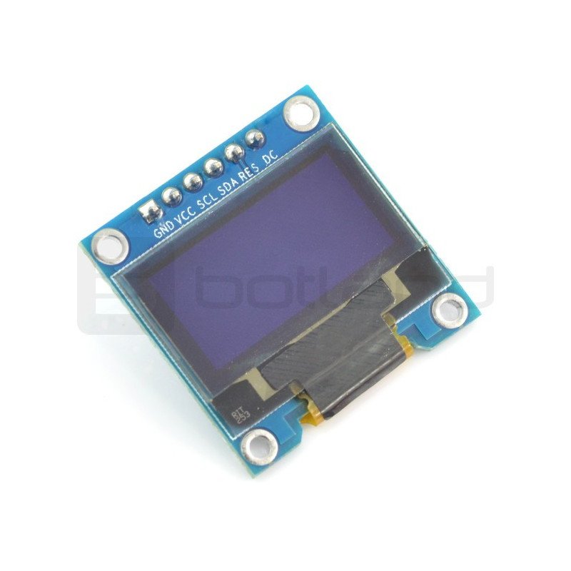 OLED-Display, blaue Grafik, 0,96 '' 128x64px SPI / I2C - kompatibel mit Arduino