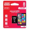 Goodram M1AA microSD 8GB 60MB/s UHS-I Klasse 10 Speicherkarte - zdjęcie 1
