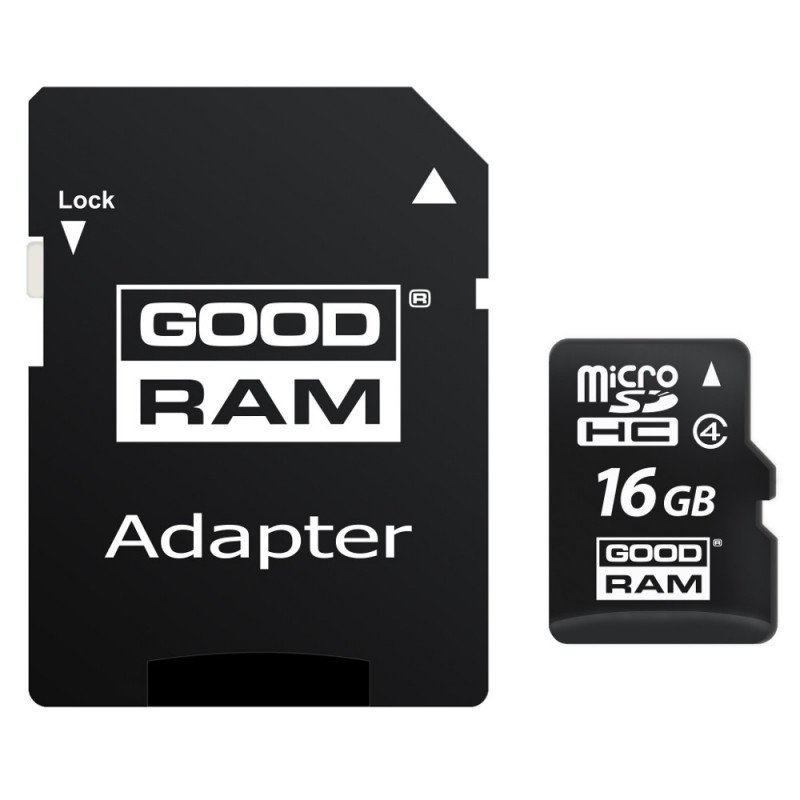 Goodram M40A microSD 16 GB 15 MB / s Speicherkarte der Klasse 4