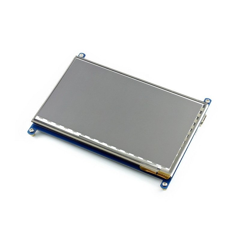 TFT LCD kapazitiver Touchscreen 7 "1024x600px HDMI + USB für Raspberry Pi 2 / B +