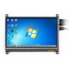 TFT LCD kapazitiver Touchscreen 7 "1024x600px HDMI + USB für Raspberry Pi 2 / B + - zdjęcie 7