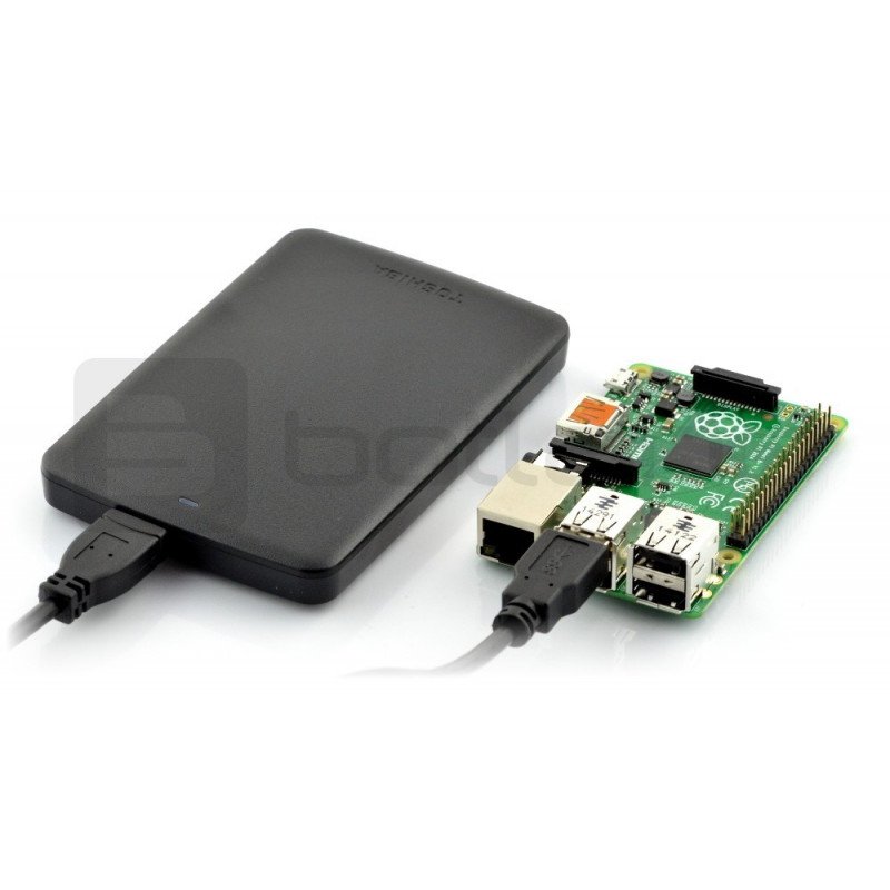 Toshiba Canvio Basics Externe USB 3.0-Festplatte mit 1 TB – Raspberry Pi