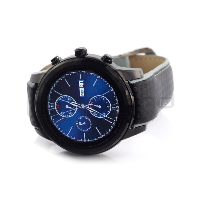 SmartWatch LEM5 schwarz - intelligente Uhr