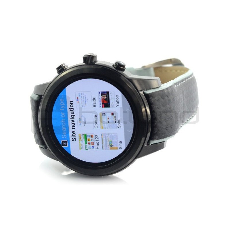 SmartWatch LEM5 schwarz - intelligente Uhr