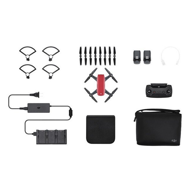 DJI Spark Fly More Combo Lava Red Quadrocopter-Kit - VORBESTELLUNG