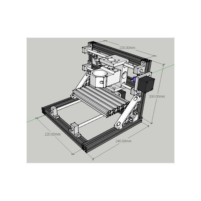 LinkSprite - 3-Achsen-CNC-Graviermaschine
