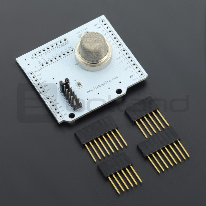 LinkSprite - MQ-2 Smoke Detector Shield - Rauchmelder für Arduino