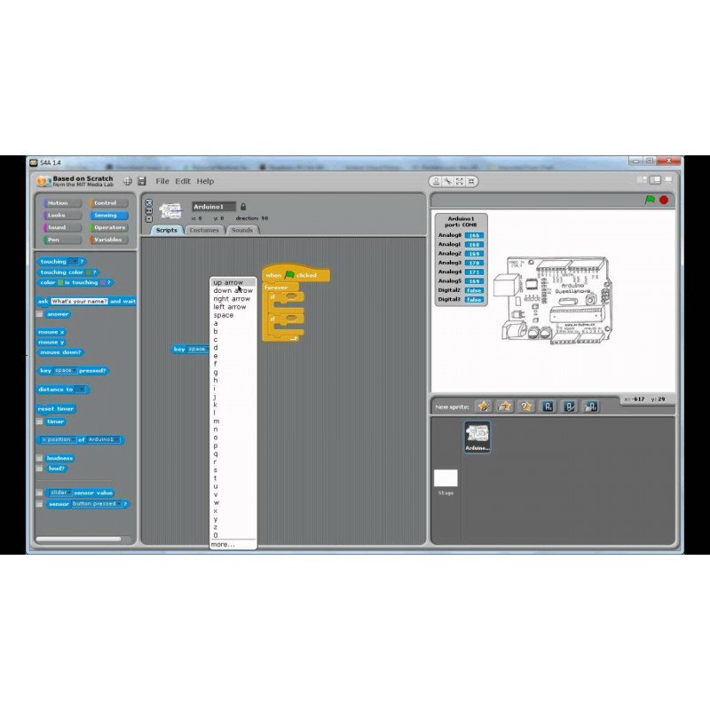 LinkSprite - Lernkit für Scratch - Kit für Arduino / pcDuino