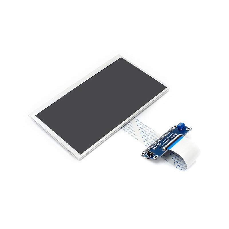 IPS-LCD-Bildschirm 7 '' 1024x600px DPI für Raspberry Pi 3/2 / Zero / Zero W