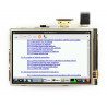 Resistiver IPS-Touchscreen LCD 3,5 '' 480x320px GPIO für Raspberry Pi 3/2 / B + / Zero - zdjęcie 4