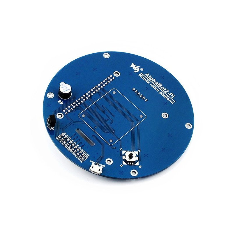 AlphaBot2 - Pi Acce Pack - 2-Rad-Roboterplattform mit Sensoren und DC-Antrieb und Kamera für Raspberry Pi
