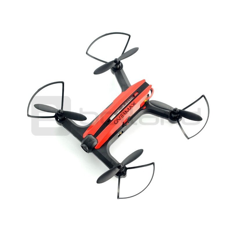 OverMax X-Bee Drone 2.0 Racing WiFi 2,4 GHz Quadrocopter-Drohne mit FPV-Kamera - 18 cm