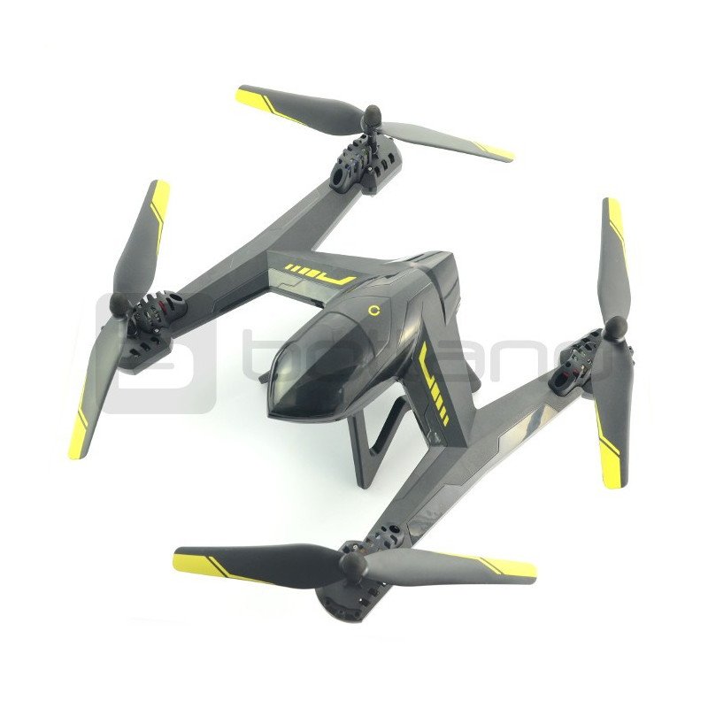 Drohne Quadrocopter OverMax X-Bee Drohne 5.5 FPV 2.4GHz mit Gimbal und HD-Kamera - 63cm + Zusatzakku + Bildschirm
