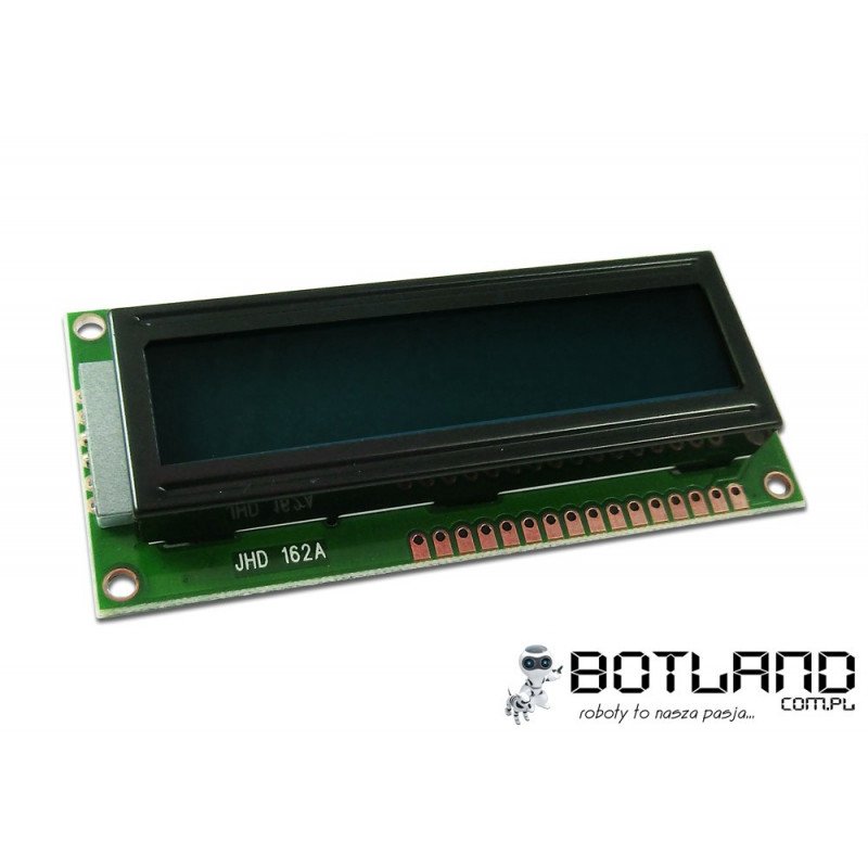 LCD-Display 2x16 Zeichen schwarz und grün