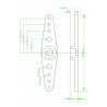 Aluminiumschleppleine Feetech FK-AP-4 5cm / 6mm - zdjęcie 5