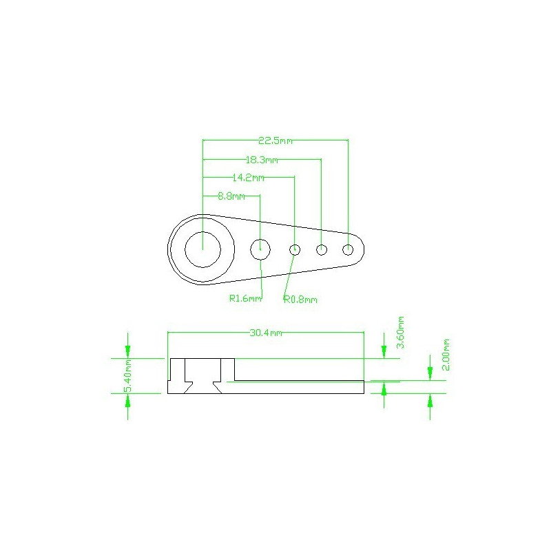 Aluminium-Schleppseil Feetech FK-AP-2 - 3 cm / 6 mm