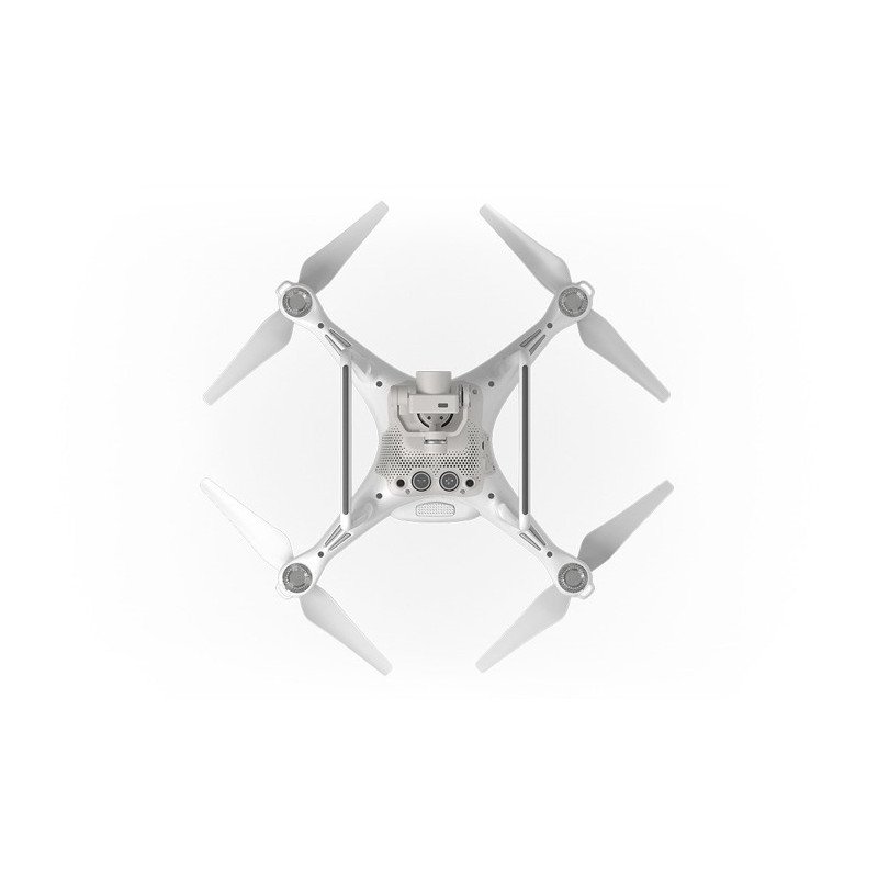 DJI Phantom 4 Quadrocopter-Drohne mit 3D-Gimbal und 4k-UHD-Kamera + Ladestation