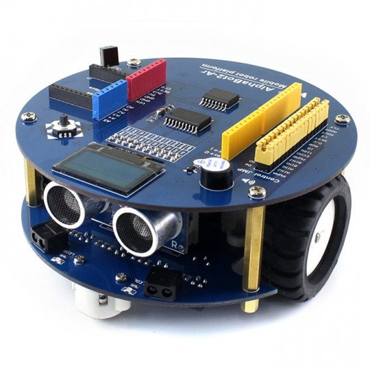 AlphaBot2 - Ar Acce Pack - 2-Rad-Roboterplattform mit Sensoren und DC-Antrieb und OLED-Display